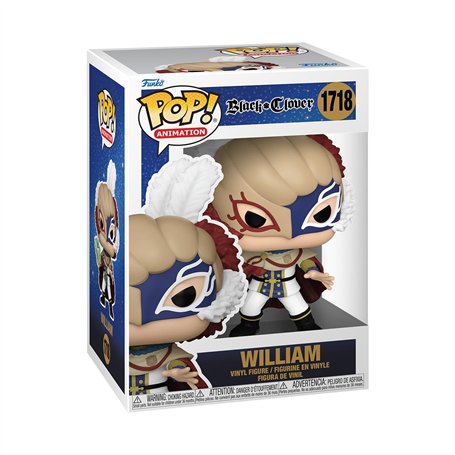 Funko Pop! Animation: Black Clover - William Vangeance - Figurine en Vinyle à Collectionner - Idée de Cadeau - Produits Officiel