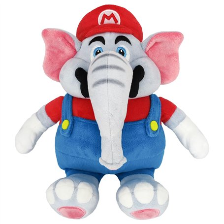 Nintendo Together+ - Peluche Super Mario Wonder - Mario Elephant 27 cm