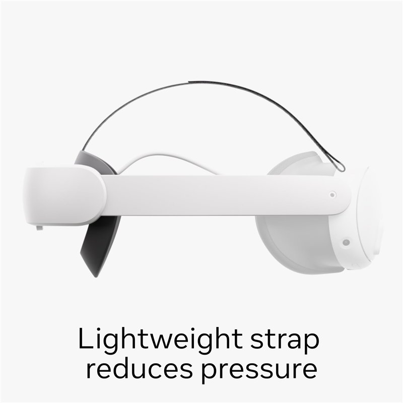 Image secondaire de Sangle Élite Meta Quest avec Batterie — Compatible avec Meta Quest 3/3S — Jusqu’à 2 Heures de Jeu supplémentaires — Répartition 