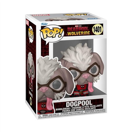 Funko Pop! Marvel: Deadpool & Wolverine - Dogpool - Figurine en Vinyle à Collectionner - Idée de Cadeau - Produits Officiels - J
