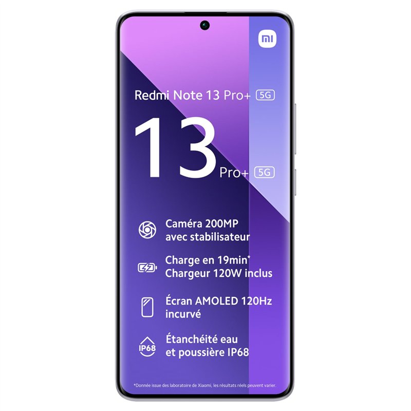 Image secondaire de Xiaomi Redmi Note 13 Pro+ 5G 512GB Aurora Purple