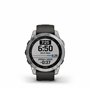 Garmin - Fenix 7 - Montres GPS Multisports connectée Haute Performance - Silver avec Bracelet Gris - Boitier 47mm (Reconditionné