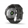 Garmin - Fenix 7 - Montres GPS Multisports connectée Haute Performance - Silver avec Bracelet Gris - Boitier 47mm (Reconditionné