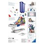 Ravensburger - Puzzle 3D Sneaker - Sonic - Pot à Crayons - A partir de 8 Ans - 108 pièces numérotées à Assembler sans Colle - Ac
