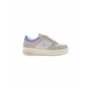 Scarpe US Polo sneaker Asuka 004A in suede beige/ ecopelle rosa/ multicolore DS24UP04 37