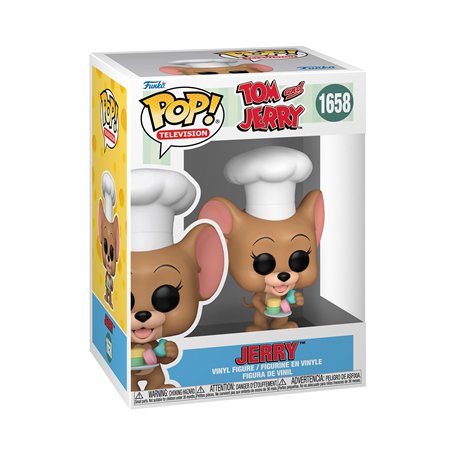 Funko Pop! TV: Tom & Jerry - Jerry - Tom and Jerry - Tom et Jerry - Figurine en Vinyle à Collectionner - Idée de Cadeau - Produi