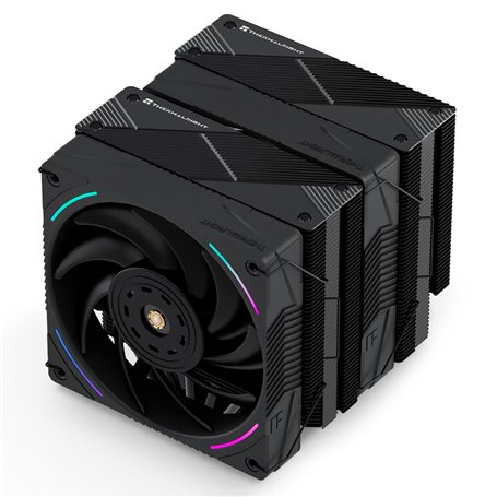 Thermalright Phantom Spirit 120 EVO Refroidisseur d'air CPU 7 × 6 mm, double ventilateur PWM 2150 tr/min, pour AMD AM4 AM5/Intel
