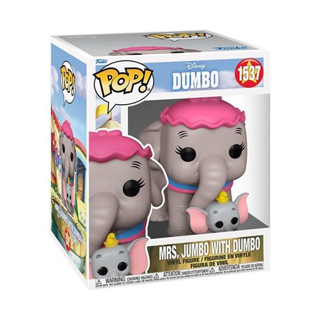 Funko Pop! Super: Dumbo – Mrs. Jumbo- Figurine en Vinyle à Collectionner - Idée de Cadeau - Produits Officiels - Jouets pour Les