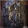 Nemesis Now World of Warcraft Alliance Plaque murale 30 cm Bleu Produit officiel World of Warcraft Décoration murale à suspendre