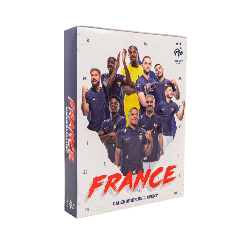 Cinereplicas FFF - Calendrier de l'Avent Équipe de France de Football 2024 - Licence officielle