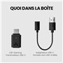 Avantree C81-Gaming (2025 Nouveau) - Adaptateur Dongle USB-C Bluetooth 5.3 pour PS5 et Consoles de Jeu avec Faible Latence et ap