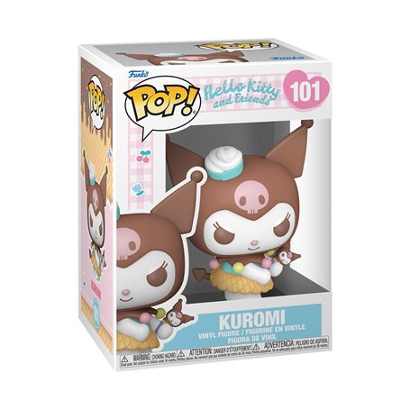 Funko Pop! Sanrio: Hello Kitty - Kuromi - (IC) - Figurine en Vinyle à Collectionner - Idée de Cadeau - Produits Officiels - Joue