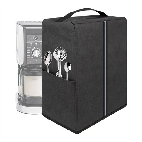 Housse Anti-poussière pour Ninja Creami NC501EU, NC301EU, Couvercle pour Machine à Crème Glacée Sac de Rangement Étanche pour So