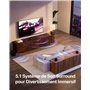 ULTIMEA 5.1 Barre de Son TV, Barre de Son avec Système de Son Surround Virtuel pour TV, App Contrôle, Barres de Son pour Home Ci