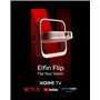 XGIMI Elfin Flip, vidéoprojecteur 1080P FHD, Netflix sous Licence, Rotation à 150°, 400 ISO Lumens, Adaptation de l'écran, 2 x H
