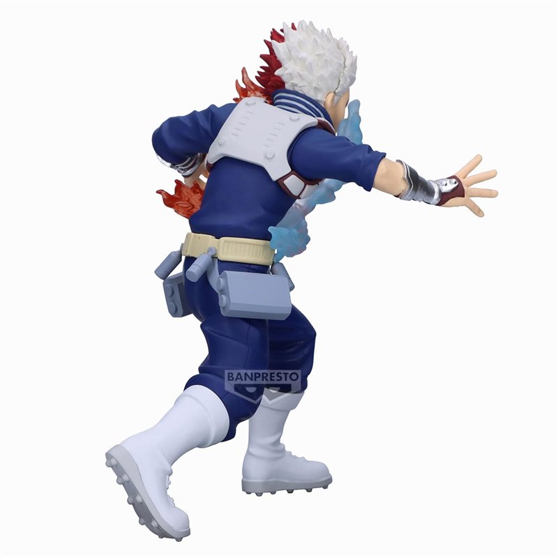 Image secondaire de Banpresto Figurine d'action Shoto Todoroki II My Hero Academia - The Amazing Heroes - Plus 14 cm - BP89950P Multicolore - Figuri