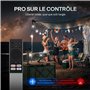 App Intégrée Videoprojecteur 4K Supportée Dolby Audio&Netflix 2025 Upgraded EAZZE D1 Pro Portable Projecteur Video WiFi Bluetoot