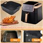 Accessoire Air Fryer pour Ninja Air Fryer MAX PRO, 6.2L AF180EUCP - Moules en Silicone pour Air Fryer pour une Cuisson Parfaite