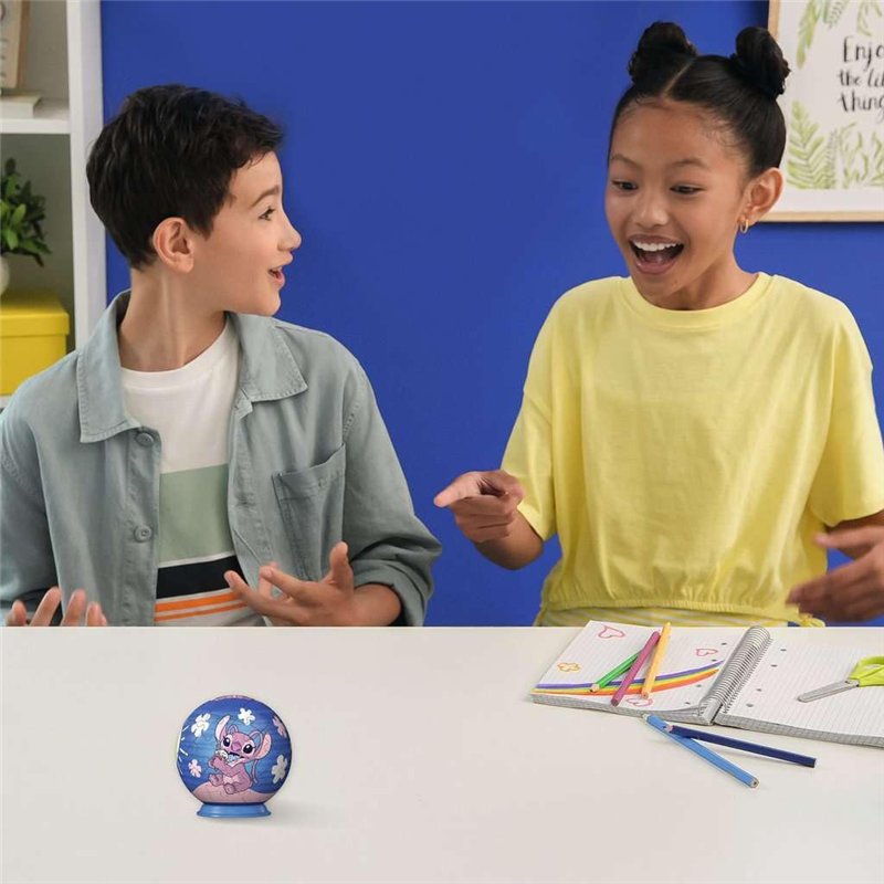 Image secondaire de Ravensburger - Puzzle 3D Ball - Disney Angel - A partir de 6 ans - 54 pièces numérotées à assembler sans colle - A collectionner