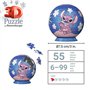 Ravensburger - Puzzle 3D Ball - Disney Angel - A partir de 6 ans - 54 pièces numérotées à assembler sans colle - A collectionner