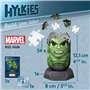 Ravensburger - Puzzle 3D Hylkies - Édition Marvel - Figurine n°22 Hulk - Adultes et Enfants - 54 pièces numérotées à Assembler s