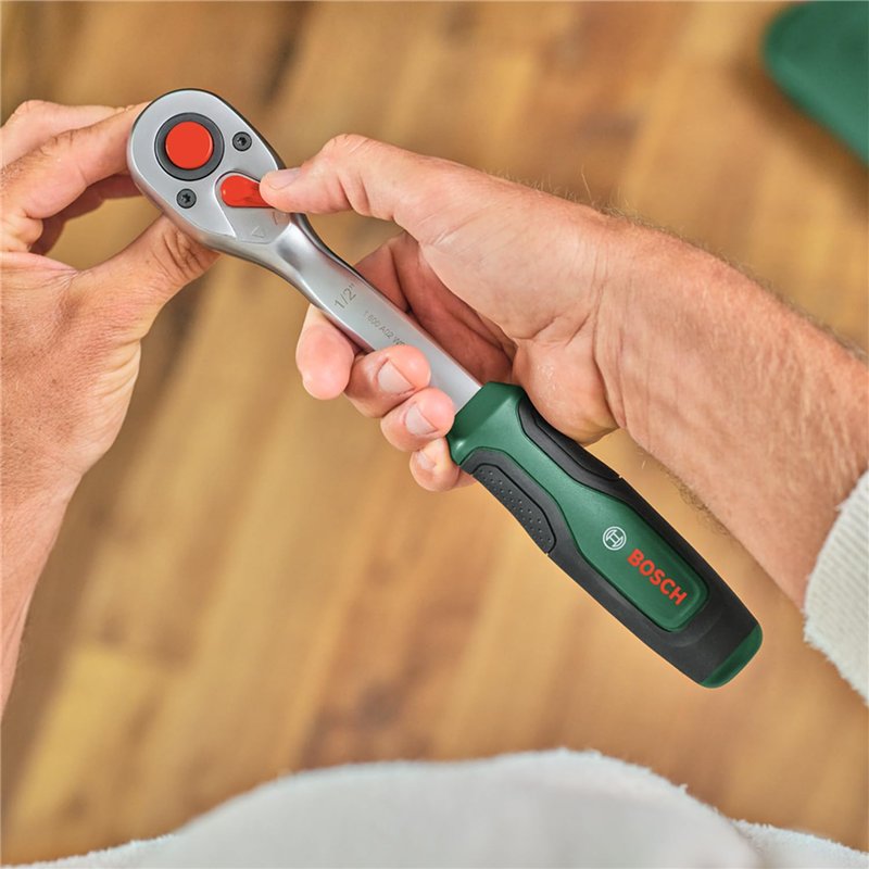 Image secondaire de Bosch Set 25 clés à cliquet 1/2