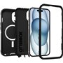 Coque OtterBox Defender Series MagSafe pour iPhone 16e, 15, 14, 13, résistante aux Chutes, Coque de Protection, supporte 7X Plus