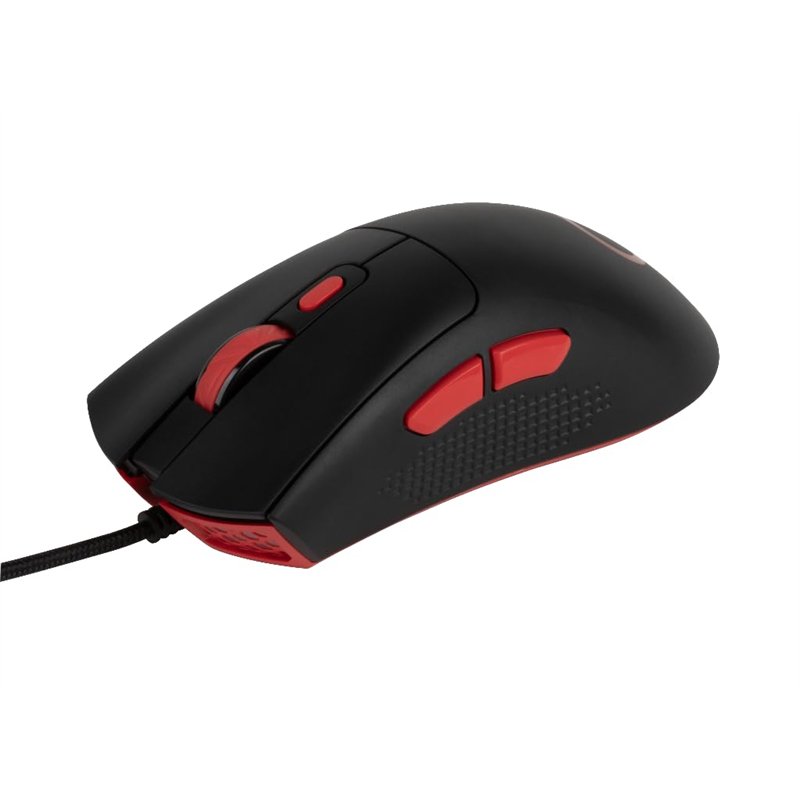 Image secondaire de Konix Souris Gaming Filaire Warlock Ultra légère 61 g pour PC - 6 Niveaux DPI - Vitesse 150 cm/s - Accélération 20 g - Câble tre