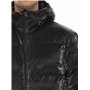 EA7 Armani 6DPB34 PNHMZ 1200 Veste matelassée noire avec logo répété Taille XXL, Noir , XXL