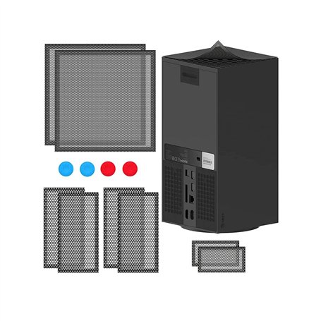 2 Pièces Filtre Anti-Poussière pour Xbox Series X, Protection contre la Poussière et la Saleté pour Console Xbox Series X