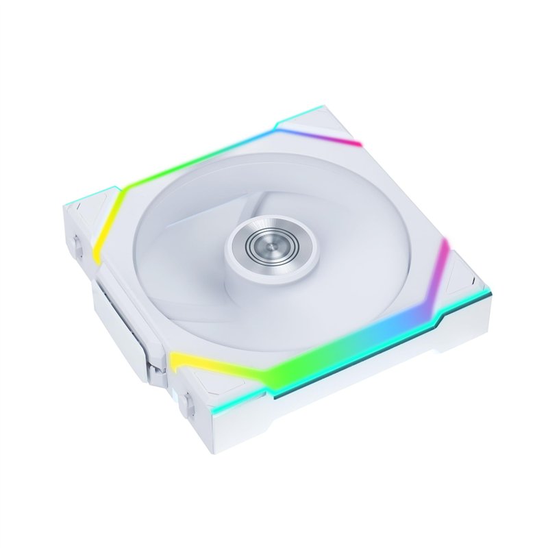 Ventilateur de boitier Lian Li Uni Fan SL Wireless Reverse RGB - 12cm (Blanc)