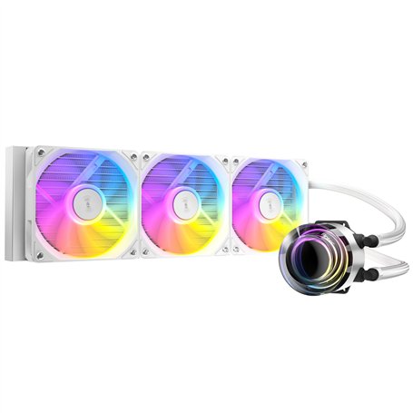 Kit+Watercooling+AIO+Antec+Vortex+Lum+RGB+-+360mm+%28Blanc%29