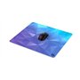 ENDORFY Crystal Blue L Tapis de Souris 450x400 mm L, Guide de Souris Lisse, Bord imprimé, Base en Caoutchouc antidérapant, Desig