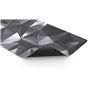 ENDORFY Crystal Black XL Tapis de Souris XXL 900x400 mm, Guide de Souris Lisse, Bord imprimé, Base en Caoutchouc antidérapant, D