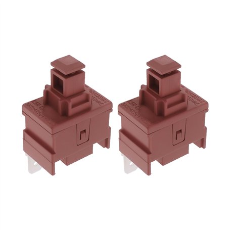 EMSea 2PCS Interrupteurs Alimentation à 2 Broches pour Aspirateur Pièces de Rechange Compatible avec Shark Rotator Lift Away NV4