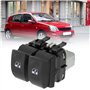 Interrupteur Commande de Lève Vitre Électrique Avant Gauche Compatible Renault Clio 3, Modus, Twingo 2