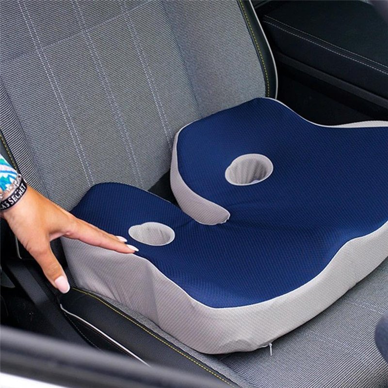 Image secondaire de GD IMPORT Coussin Ergonomique en Mousse à Mémoire de Forme – Soulagement du Coccyx et de la Sciatique – Confort et Maintien Opti