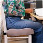 GD IMPORT Coussin Ergonomique en Mousse à Mémoire de Forme – Soulagement du Coccyx et de la Sciatique – Confort et Maintien Opti