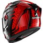 SHARK, Casque Moto Intégral Aeron Edgy Carbon Red Chrome DRU, XL