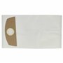 vhbw 5x Sacs remplacement pour Metabo 4061792200883, 630164000 pour aspirateur - microfibre non tissée, 36cm x 20cm blanc
