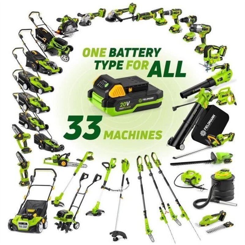 Image secondaire de Cisailles a gazon sans fil - Fieldmann - FZN 70101-0