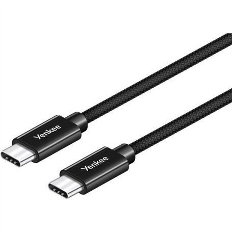 Câble USB-C 2m - YENKEE - YCU C102 BK
