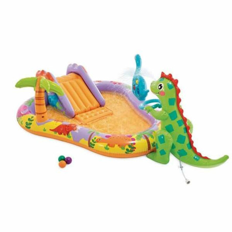 Pataugeoire gonflable pour enfants Intex Dino Park 201 x 157 x 69 cm