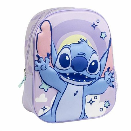 Cartable 3D Stitch Lila 25,0 x 31,0 x 10,0 cm