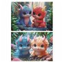 Puzzle Educa Adorable Monsters 100 Pièces (2 Unités)