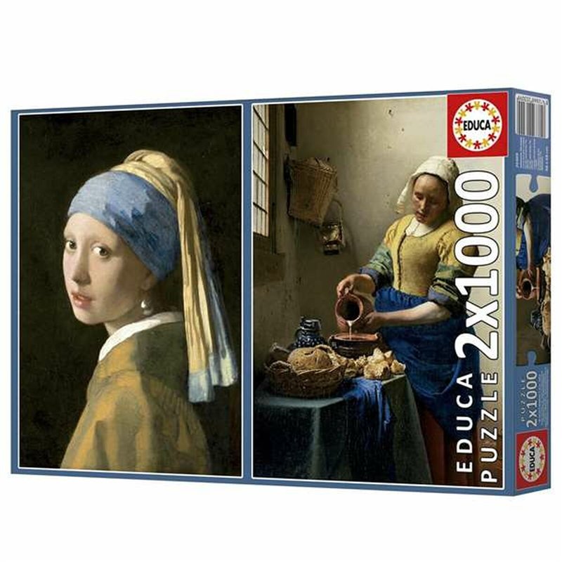 Puzzle Educa Vermeer (2 Unités)