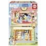Set de 2 Puzzles Educa Bluey (2 Unités)