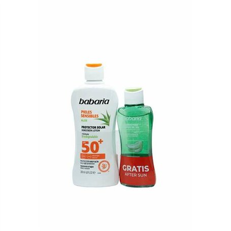 Lait solaire Babaria Spf 50 100 ml Peaux sensibles