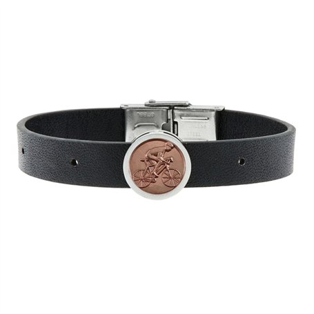 Bracelet Homme Talent Jewels TJA-1-01-02-4-1 Noir