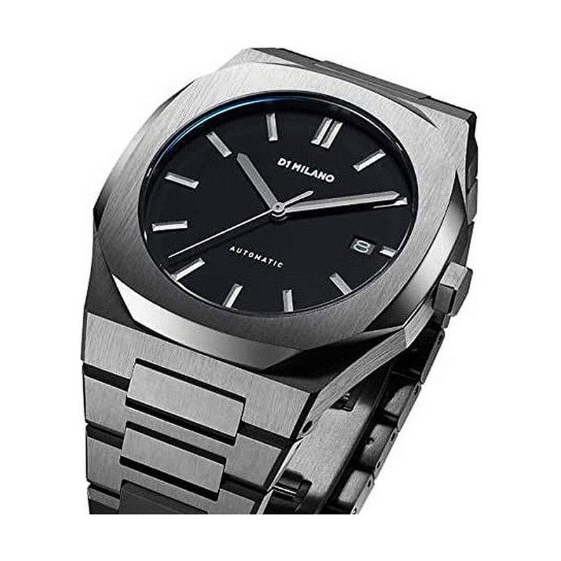 Image secondaire de Montre Homme D1 Milano AUTOMATIC GUN METAL (Ø 41,5 mm)